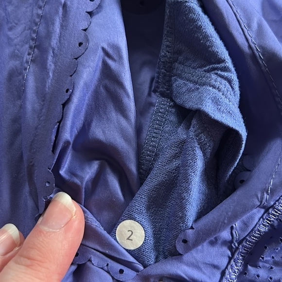 Lululemon Women’s Purple Windbreaker Jacket Full Zip Running Workout Size 2 - Picture 6 of 10